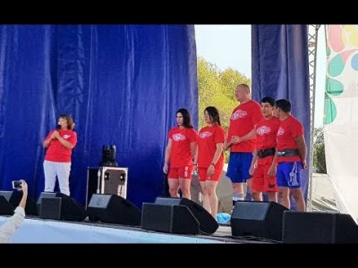 Презентация мас-рестлинга на Фестивале ТАФИСА в Ульяновске