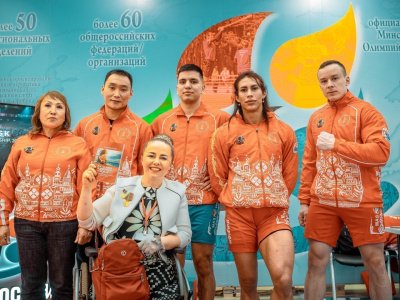Мас-рестлинг представлен на выставке "Уникальная Россия" 