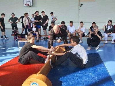В Башкирии проведены соревнования по мас-рестлингу среди школьников